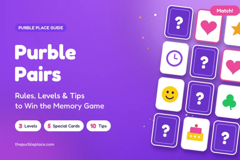 Purble Pairs Guide